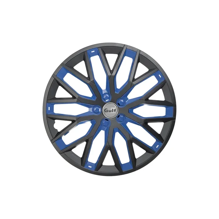 GULF Gulf E16GT40.BBL Wheel trims 16 Inch Black, Blue