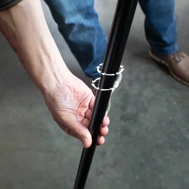 HD Nomadic 4.5′, 6.5′ and 8.0′ Awning Pole With Metal Peg Mount