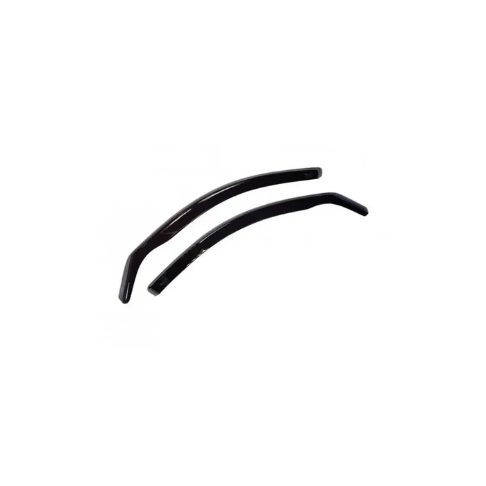 HEKO 15324 Wind deflectors for FORD Fiesta Mk7 Hatchback Arrow direction, Front, Vehicle Door, Smoke Grey