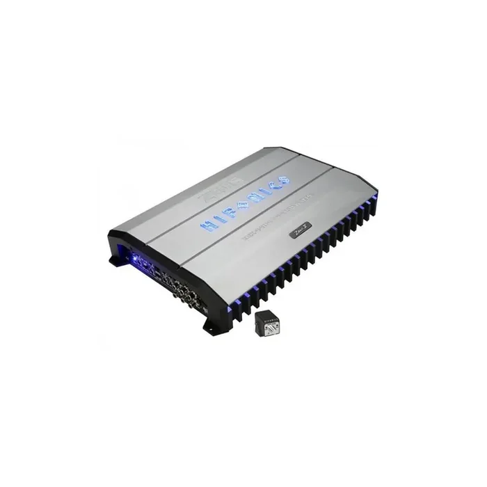 HIFONICS Zeus ZRX-4404 Audio Amplifier with remote control, High(10-1200), Low(30-250)Hz, 1200W, (45 Hz), Bassboost 0-18dB