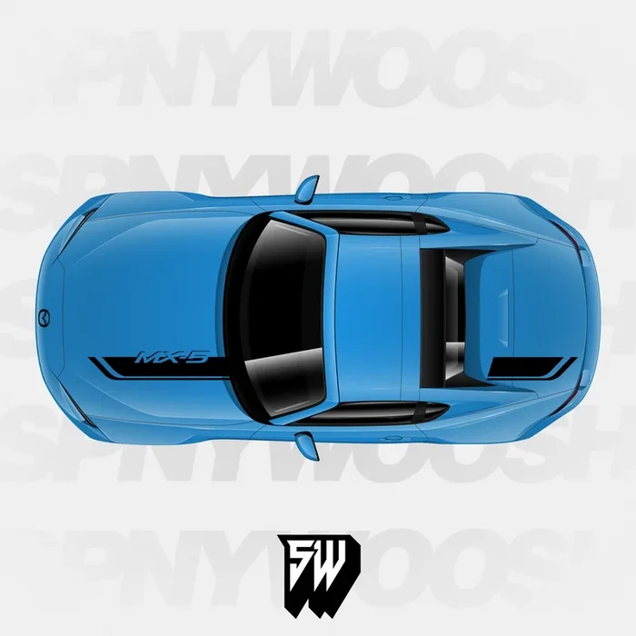Hood Stripes – ND MX5 Miata