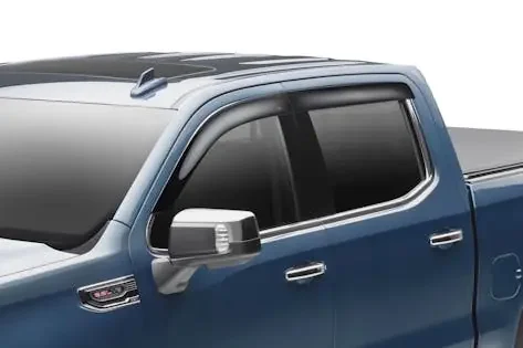Husky Liners 2854110 Low Profile Ventvisor Deflector; Smoke; Outside Mount; 4 pc.