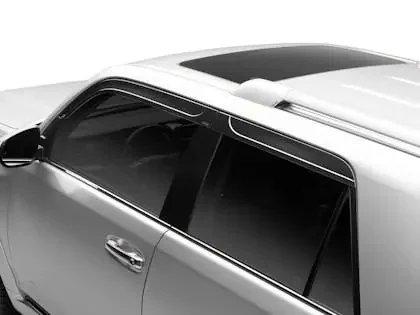 Husky Liners 2854150 Low Profile Ventvisor Deflector; Smoke; Outside Mount; 4 pc.