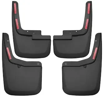 Husky Liners 58456 Custom Mud Guards – Front and Rear Mud Guard Set