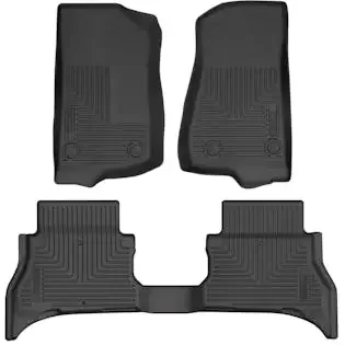 Husky Liners 93981 Weatherbeater – Front & 2nd Seat Floor Liners