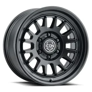 ICON Alloys 8217855557SB ICON ALLOYS ANZA SATIN BLACK – 17 X 8.5 / 5 X 150 / 25MM / 5.75″ BS