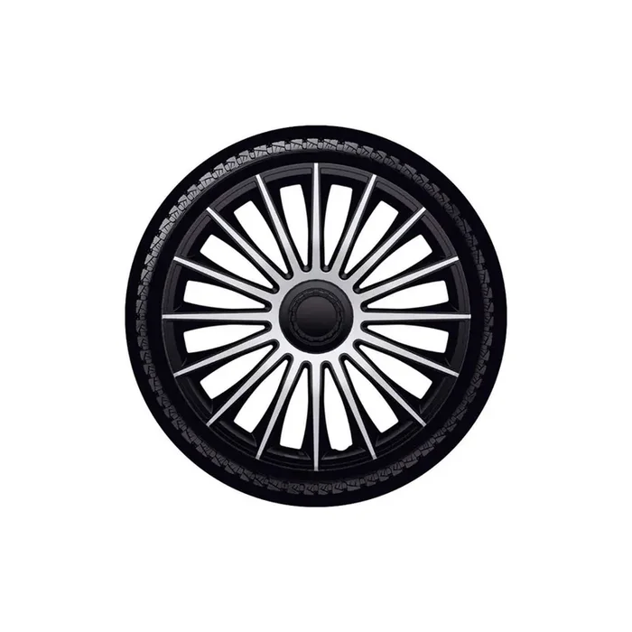 J-TEC Austin, Silver Black J17150 Wheel trims 17 Inch Black/Silver