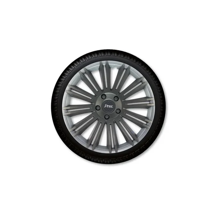 J-TEC Discovery, R J14144 Wheel trims 14 Inch Grey/silver