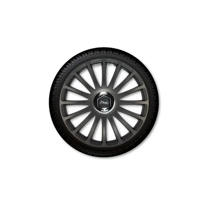 J-TEC Grand Prix, R J15189 Wheel trims 15 Inch Grey