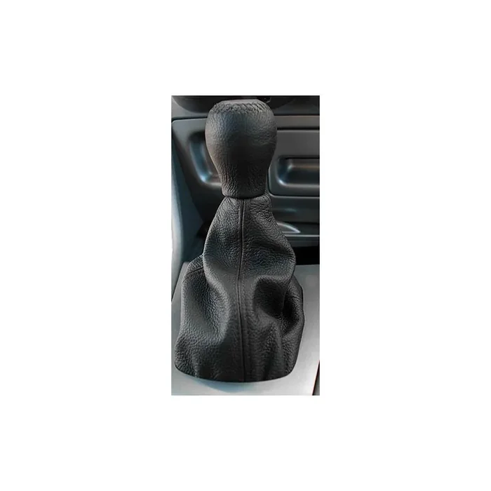 JACKY 10054 Gear stick gaiter Leather, Black, Universal