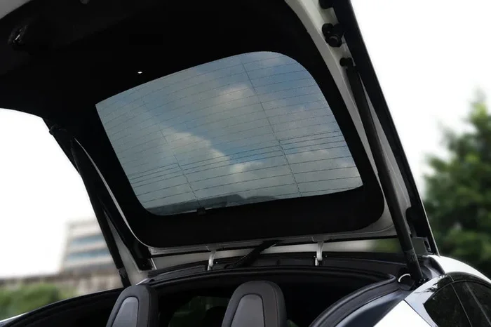 Jowua Rear Lift Gate & Triangular Window Sunshade for Tesla Model X