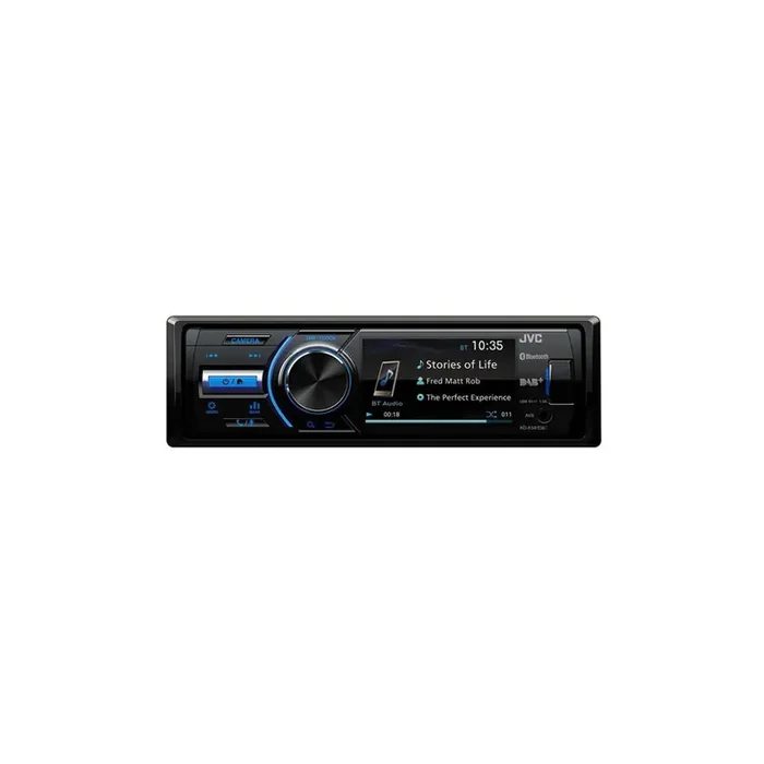 JVC KD-X561DBT Car stereo Bluetooth, DAB+ tuner, 1 DIN, Made for iPhone/iPod, 12V, AAC, FLAC, MP3, WAV, WMA