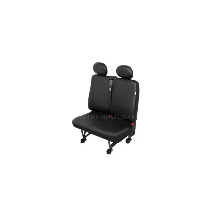 KEGEL 5-1419-244-4010 Car seat cover Black, Leatherette, Polyester, Rear
