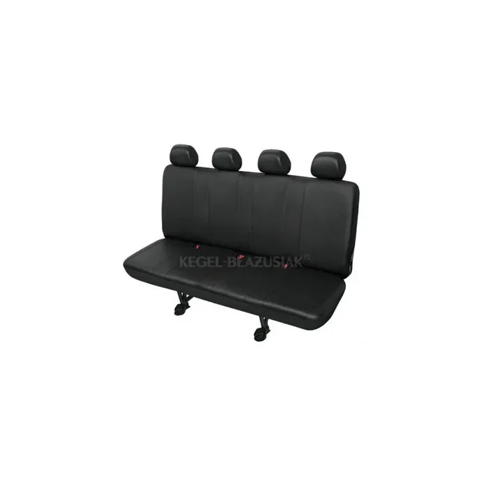 KEGEL 5-1422-244-4010 Car seat cover Black, Leatherette, Polyester, Rear