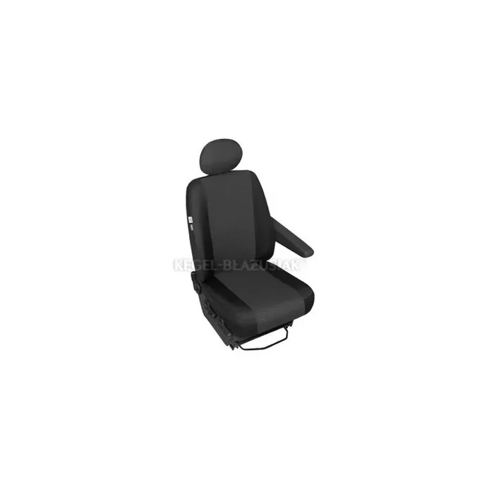 KEGEL 5-1435-217-4015 Car seat cover Black, Polyester, Front