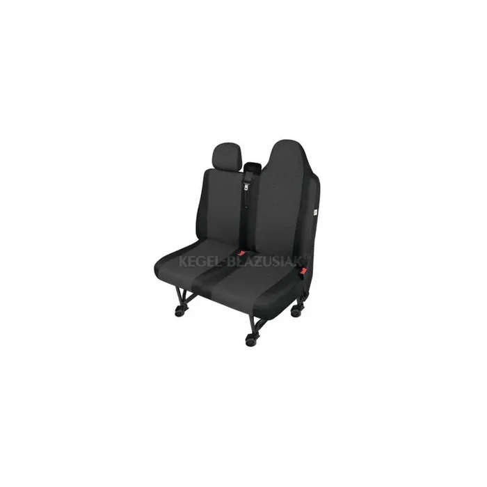 KEGEL 5-1444-217-4015 Car seat cover Black, Polyester, Front, Rear