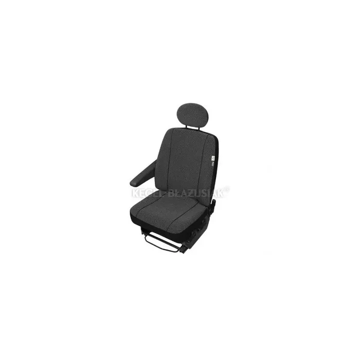 KEGEL 5-1490-233-4020 Car seat cover Black, Polyester, Left Front