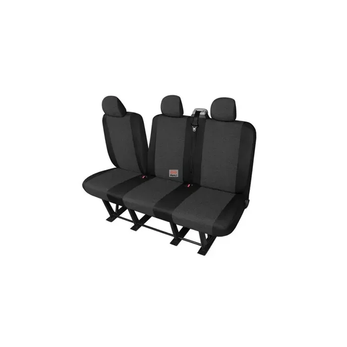 KEGEL Van Delivery 5-1433-217-4015 Car seat cover Black, Polyester, PU (Polyurethane), Rear