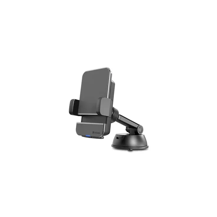 KODAK KODUC103 Car phone holder with ball joint, with wireless charger, windscreen, with USB cable, universal 360°