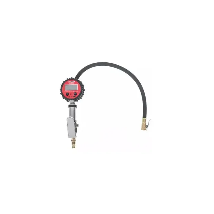 KS TOOLS 515.1970 Tyre pressure gauge Connecting thread 1/4, Electronic, with digital display, 500mm, Measuring Range to 14bar
