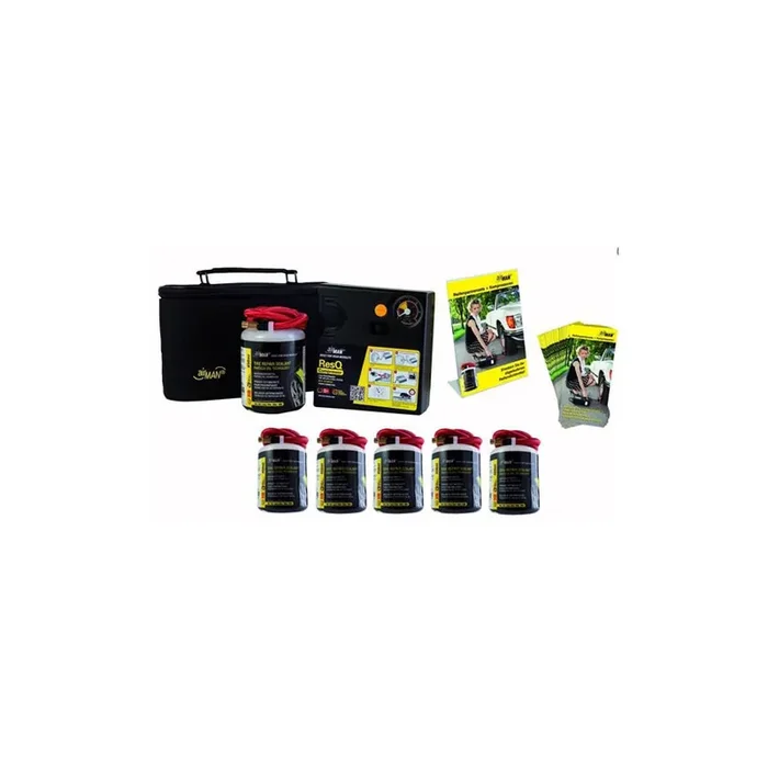 KUNZER AIRMAN-SK06 Emergency tyre repair kit with cigarette lighter plug