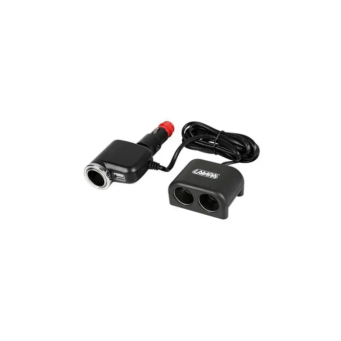 LAMPA Duo 3+1 39130 Cigarette lighter splitter 12, 24V