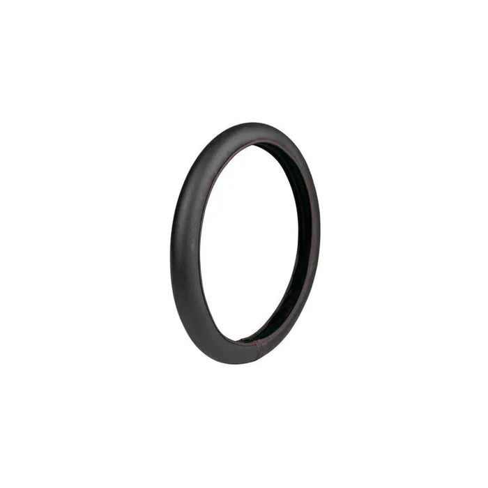 LAMPA Skin-Cover 32967 Steering wheel cover Black, Red, Ø 35-37cm, Leatherette