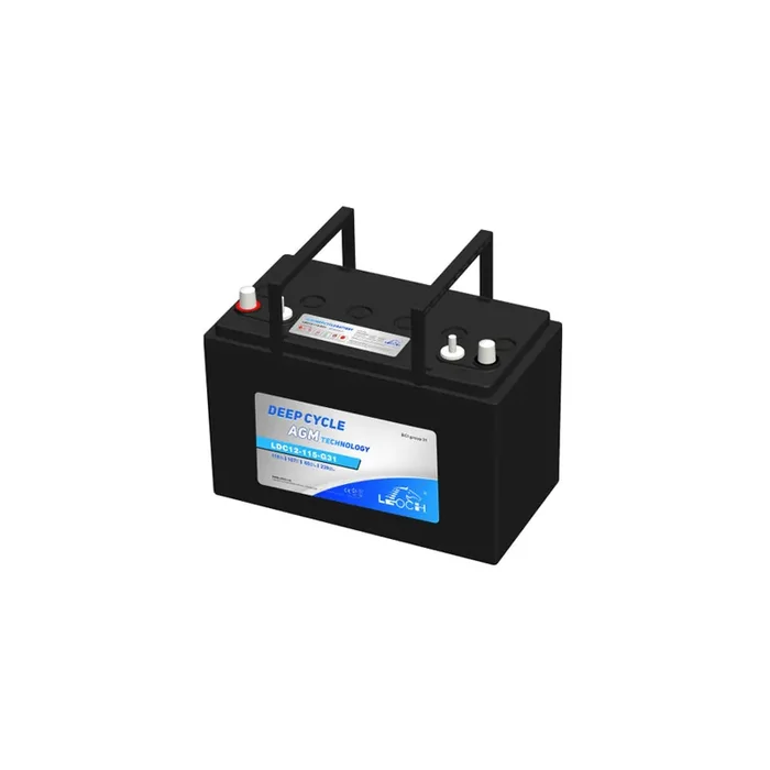 Leoch 12V 118Ah Deep Cycle AGM Battery – LDC12-115-G31-DT