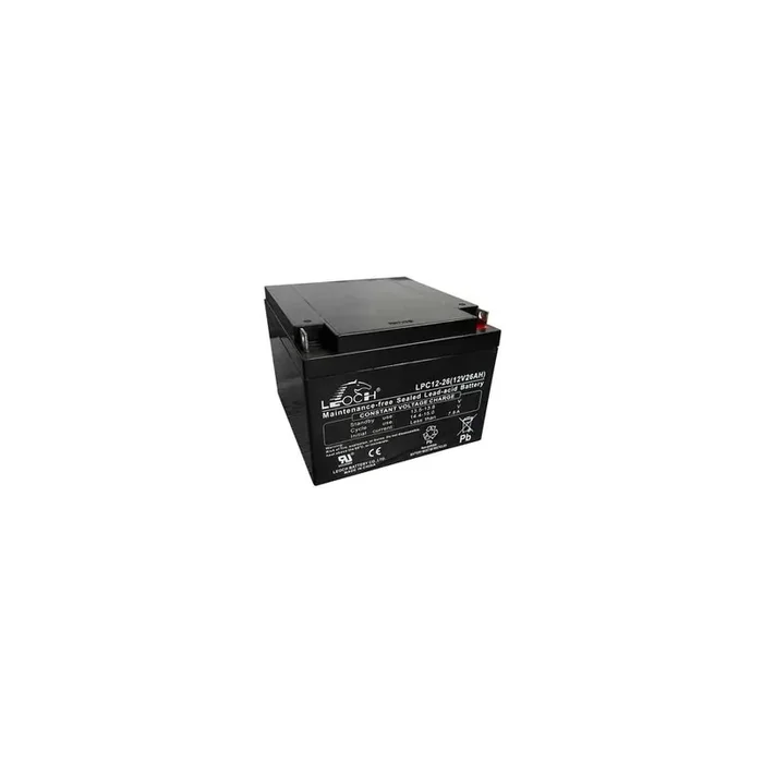 Leoch LPC12-26 AGM Battery 12V 26Ah