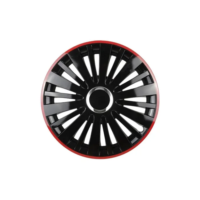LEOPLAST CZ CZE 14 Wheel trims 14 Inch Black/Red