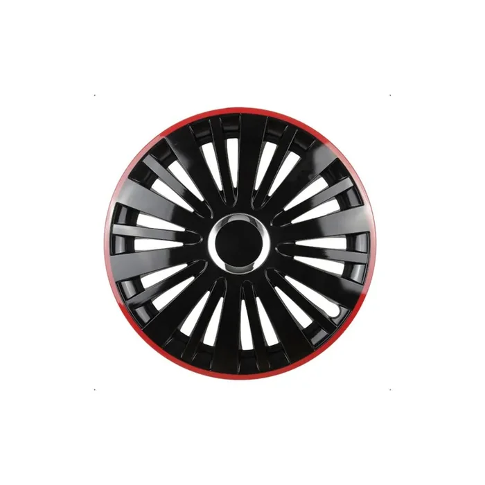LEOPLAST FALCON RCP 14 Wheel trims 14 Inch Black/Red