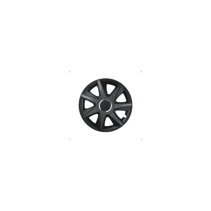 LEOPLAST RUN CARBON 14 Wheel trims 14 Inch Carbon