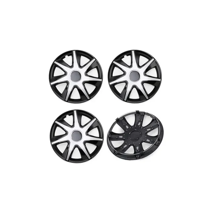 LEOPLAST RUN CZ SR 16 Wheel trims 16 Inch Black/Silver