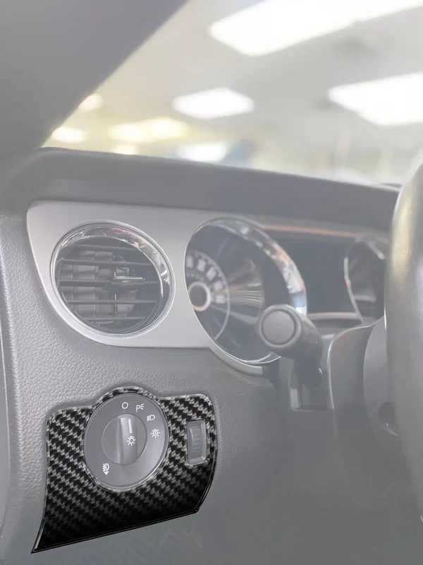 Light Control Trim Fits 2010-2014 Ford Mustang