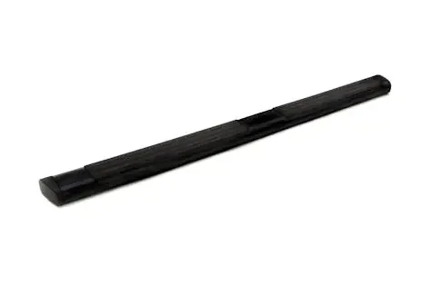LUND 22268738 6Inch-Oval Straight Nerf Bars; Composite; Black