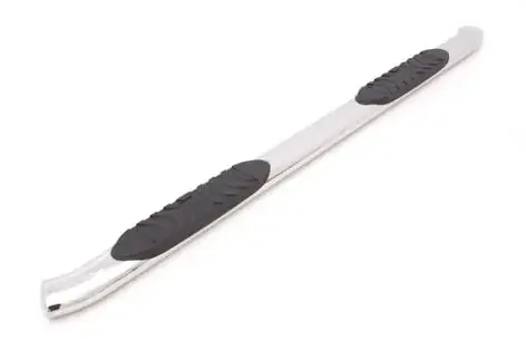 LUND 23789008 5 Inch Oval Curved Nerf Bar – Polished Stainless