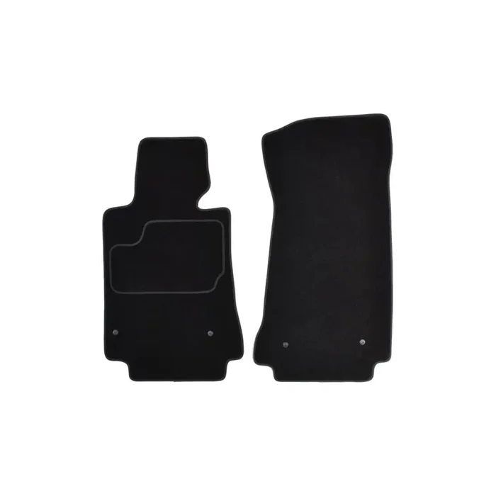 MAMMOOTH A041 BM286 PRM 01 Floor mat set for BMW Z3 Roadster (E36) Textile, Front, Quantity 2, Black