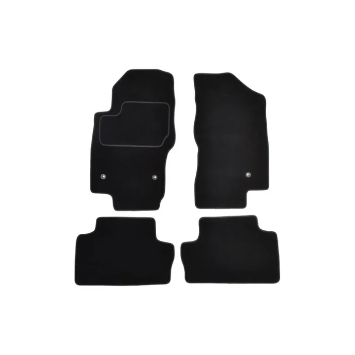 MAMMOOTH A041 NIS120 PRM 01 Floor mat set for NISSAN Pathfinder III (R51) Textile, Front and Rear, Quantity 4, Black