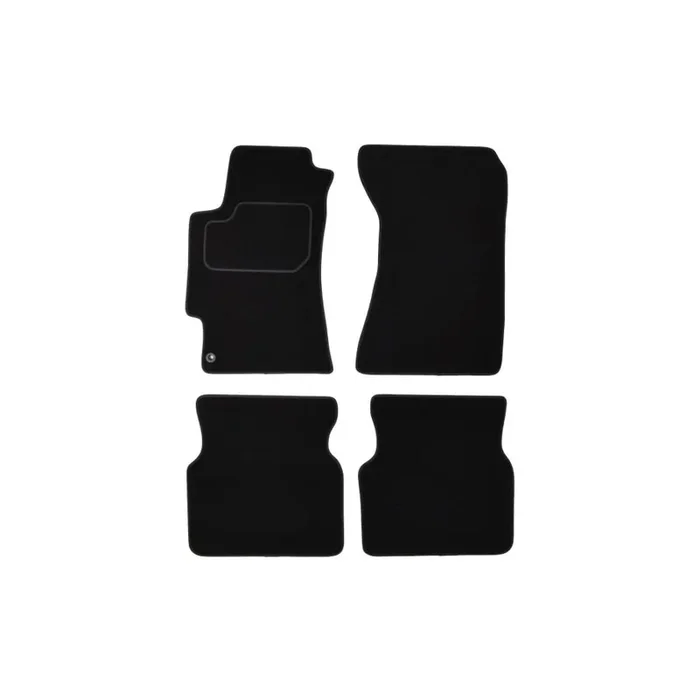 MAMMOOTH A041 SUB45 PRM 01 Floor mat set for SUBARU Impreza II Saloon (GD) Textile, Front and Rear, Quantity 4, Black