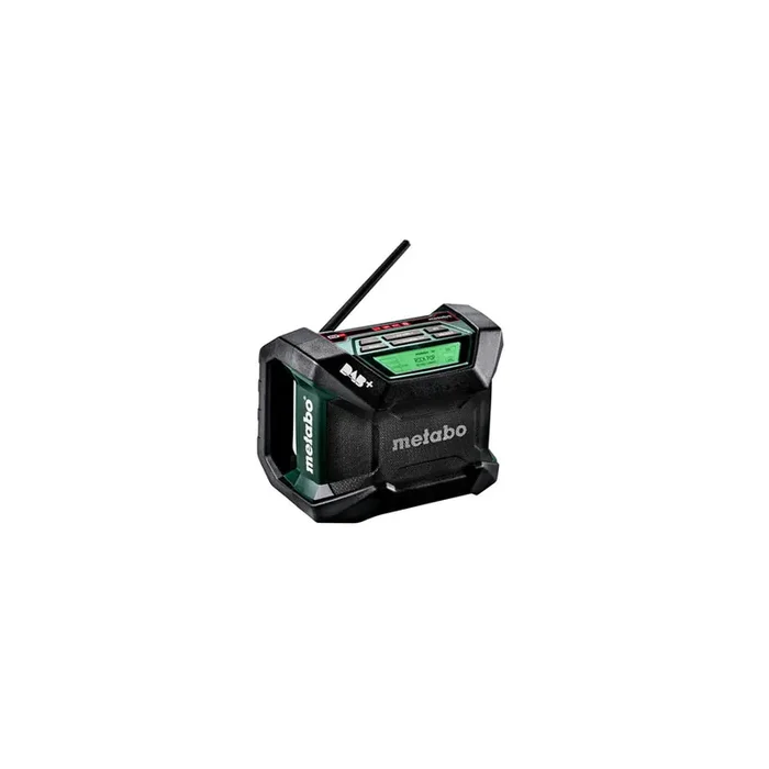 METABO R 12-18 DAB+ BT 600778850 Subwoofers 12 – 18V, AM 522 – 1620 kHz, FM 87.5 – 108 MHz