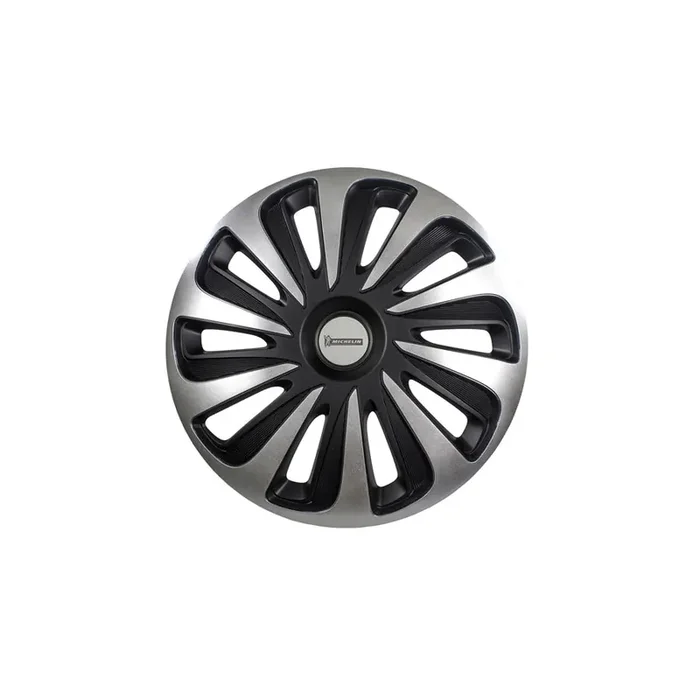 Michelin 009121 Wheel trims 14 Inch Black/Silver