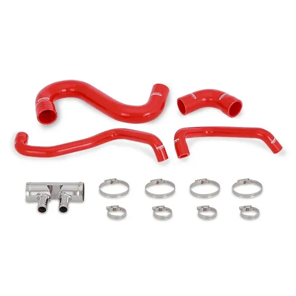 Mishimoto Ford Mustang GT Silicone Lower Radiator Hose, 2015+, Red