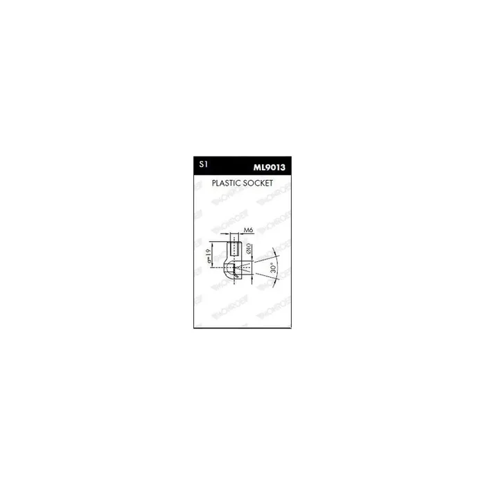 Monroe Ml5490 Tailgate Strut for Volvo S80 I (Ts, 184)