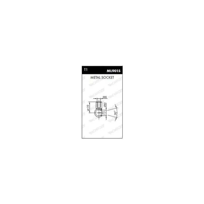 Monroe Ml5759 Tailgate Strut for Hyundai Getz (Tb)