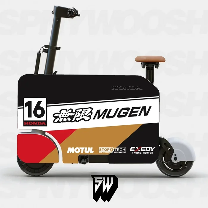 Mugen – Honda Motocompacto Vinyl Graphic Skin