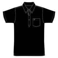 MUGEN BLACK COMMANDER EYE POLO SHIRT SMALL For UNIVERSAL FITTING 90000-XYK-632A-K2