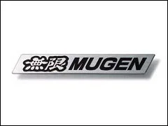 MUGEN METAL EMBLEM LARGE For UNIVERSAL FITTING 90000-YZ8-H607