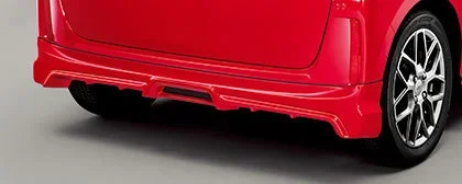 MUGEN Rear Under Spoiler Crystal Black Pearl For N-BOX JF3 JF4 84111-XNH-K0S0-CB
