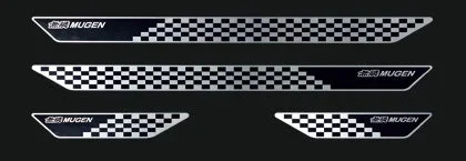 MUGEN Scuff Plate Black For FIT JAZZ GK3 GK4 GK5 GK6 GP5 GP6 84200-XMK-K0S0-BK