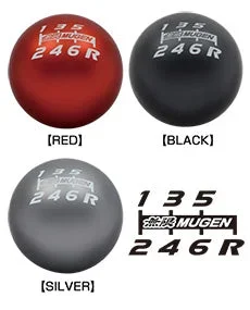 MUGEN SHIFT KNOB [RED] For S2000 54102-XLT-K4S0-RD